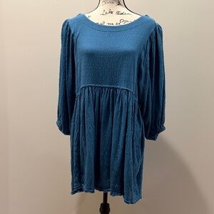 Free People Blue Dress